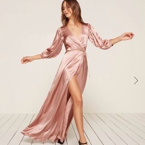 Reformation Olivine Dress Never Worn NWT blush